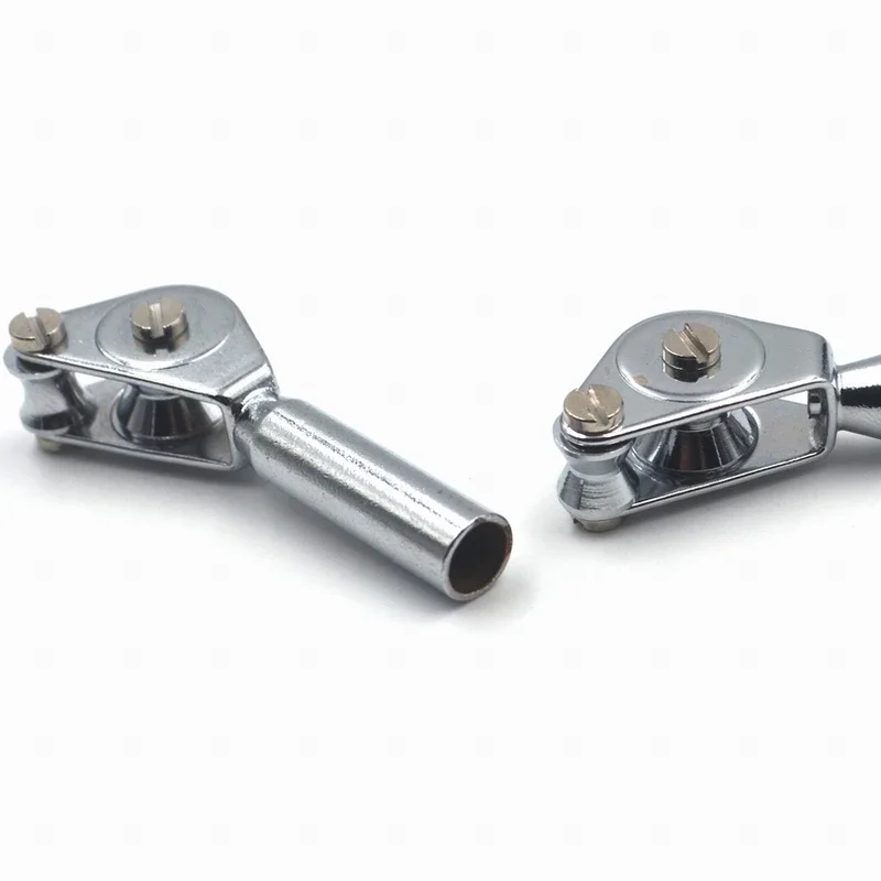 Topranc Fishing Roller Guide Rod Metal Tip Top Fishing Trolling Accessory 1Pcs 5/6/7/8# Stainless Steel Roller Rod Tip Guide view 4