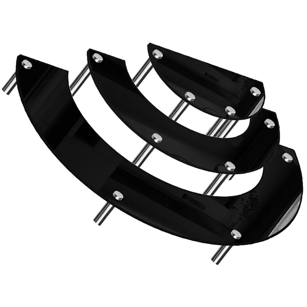 

1 Set Stackable Stand Tall Acrylic Dessert Display Holder For Wedding Party Large Capacity Tabletop Tray Cake Board Decorative