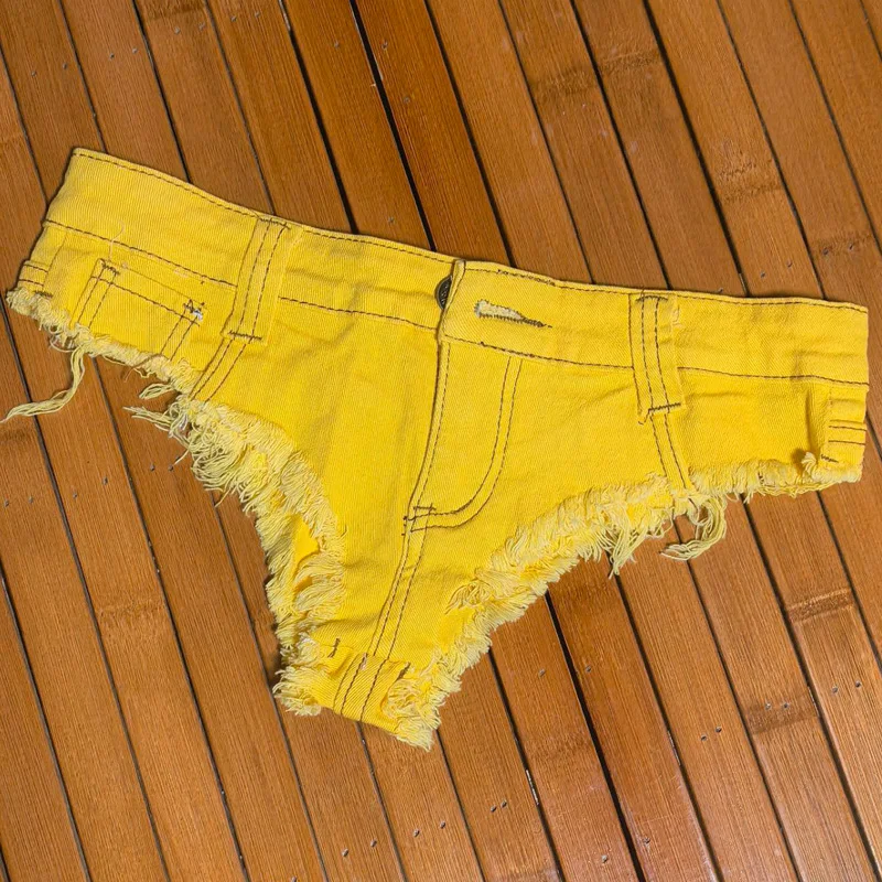 Y2k Denim Skinny Jean Shorts Donna Nightclub Foro sexy Vita bassa Super Shorts Pantaloni caldi europei e americani
