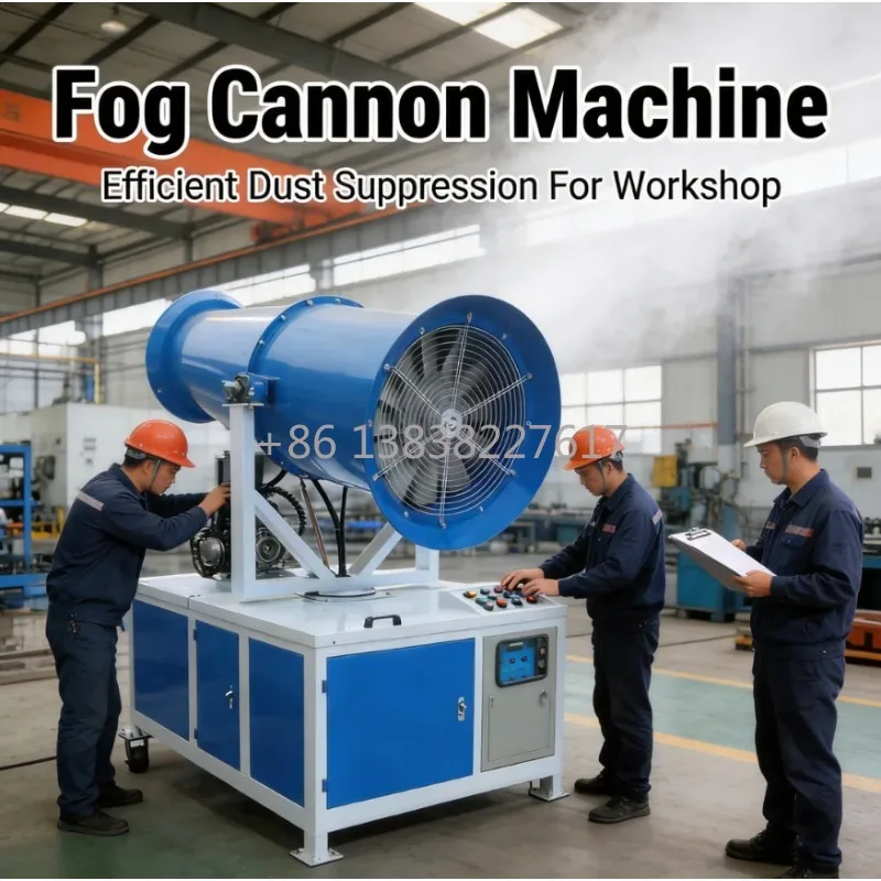 

High-quality Cold-rolled Steel Fog Cannon Dust Suppression, Customizable Adjustable Nozzles for Fog Cannon Mist Fan