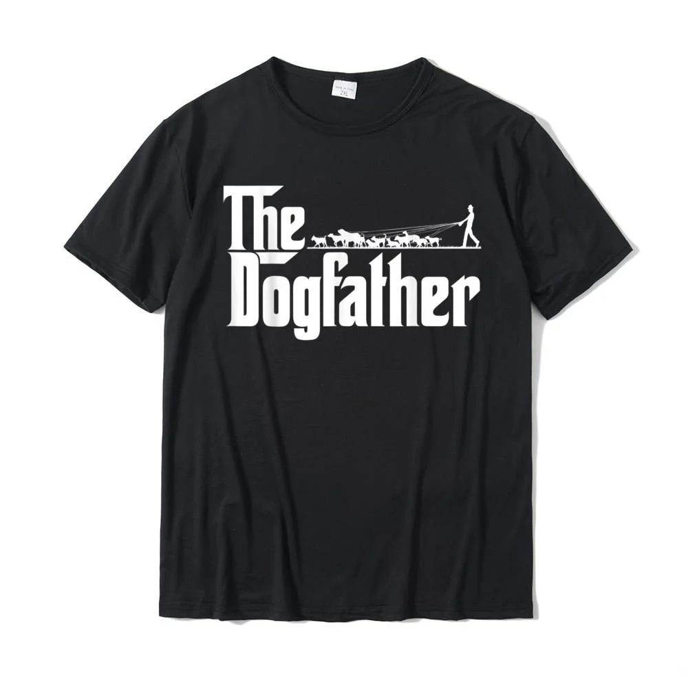 The Dogfather T-Shirt For Dog Dads Awesome Gift Idea T Shirt High Quality Design Cotton Male Tops Shirts Funny