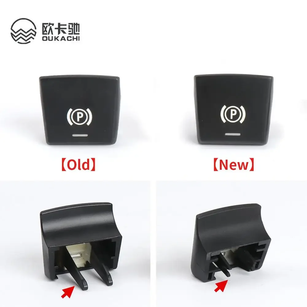 Car Handbrake Parking Brake P Button Switch Cover for BMW 5 7 F01 F02 F07 F10 F11 F18 F30 520 523 730 2009-2017 61312822518