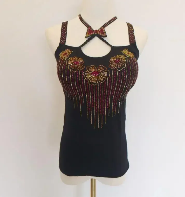 seksowne kobiety lis dżetów podkoszulki topy damskie wyściełane urocze topy