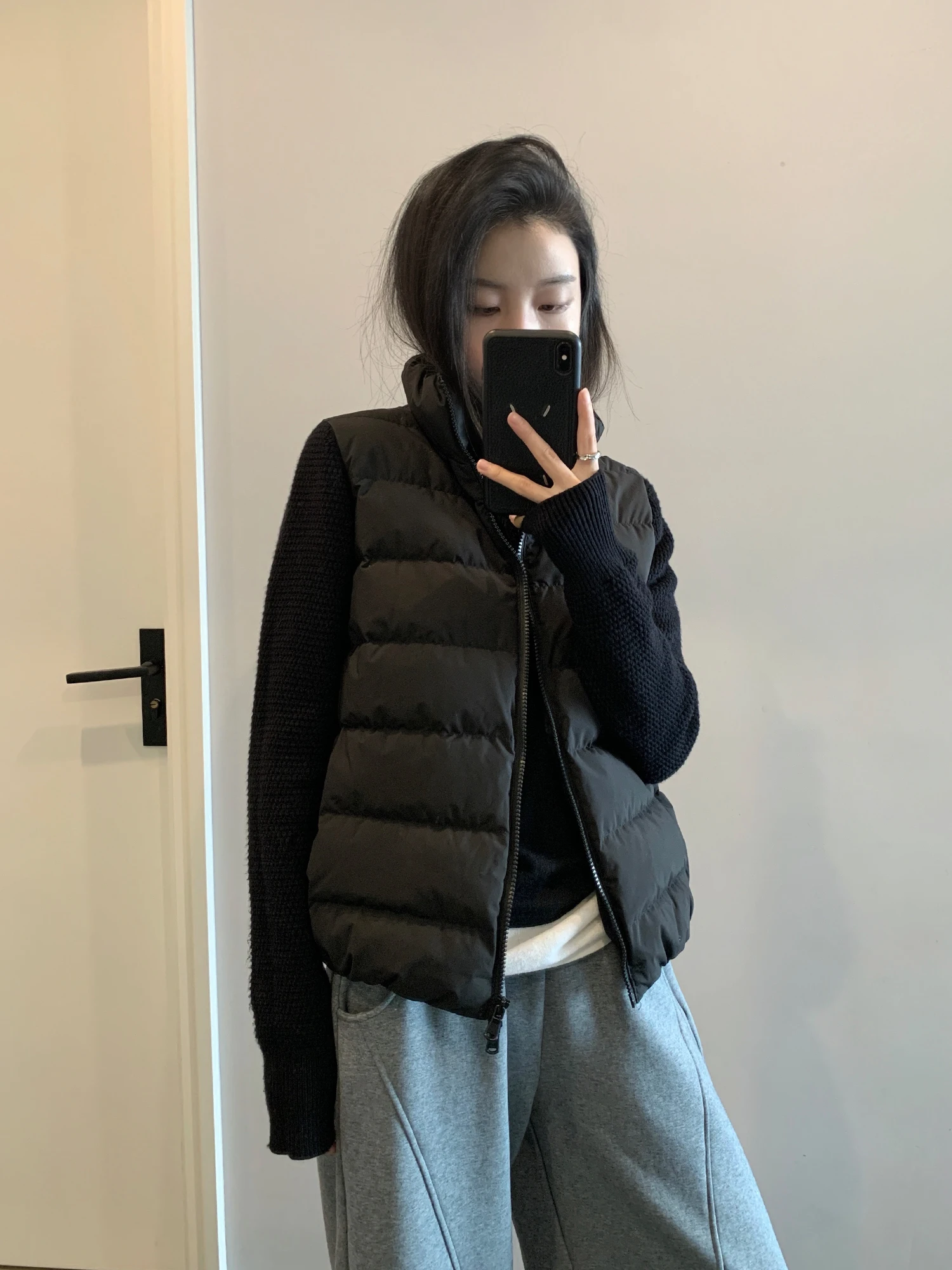 

Утепленная куртка Awencoat Slim Fit для женщин: зимняя теплая легкая пуховая куртка с воротником-стойкой и дизайном в стиле пэчворк