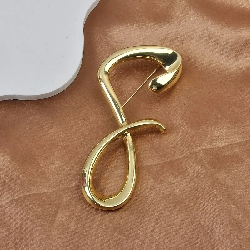 

Personalized Creative Digital Brooch Simple Fashionable Men's Women's Suspender Skirts Coats Fixed Adjustable Accessories