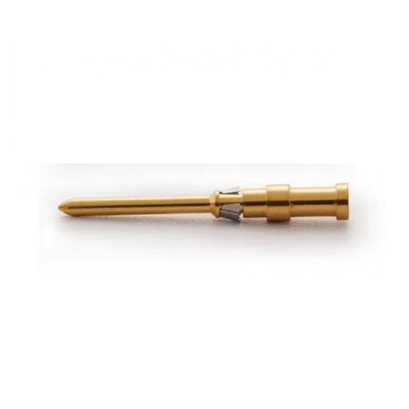 

10/20PCS Heavy duty connector 09150006121 CDGM-1.5 10A cold crimping pin, gold plated, suitable for HD, HDD, HM, HK, HQ plug