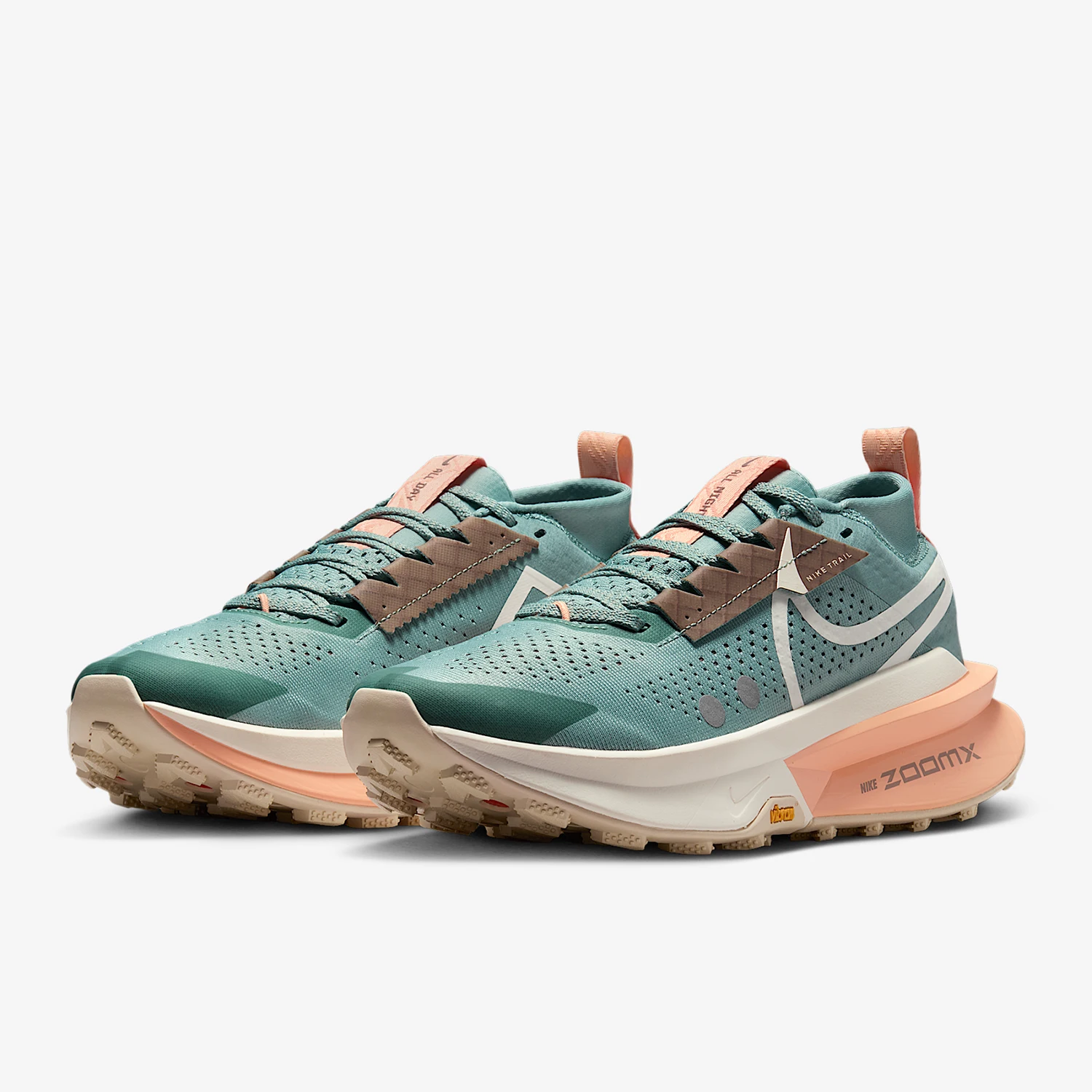 Nike Authentic Zegama 2 Women's Trail Outdoor Mesh Running Shoes FD5191-008