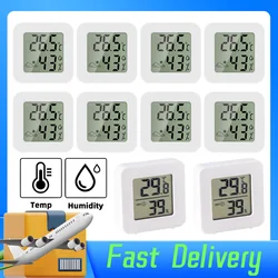 Mini LCD Digital Thermometer Hygrometer Indoor Room Temperature Humidity Meter Sensor Gauge Weather Station for Home