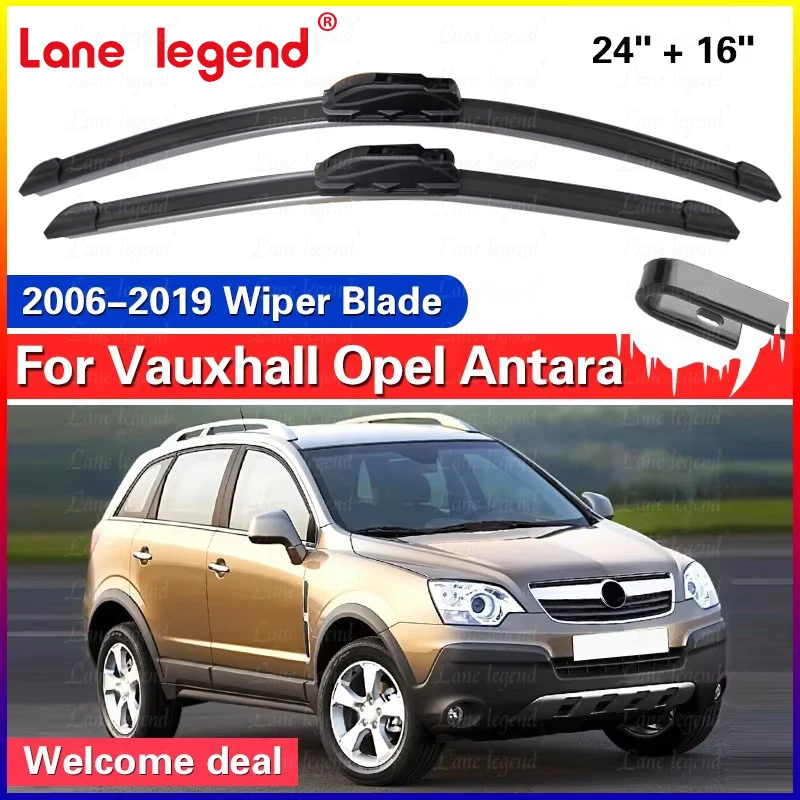 

For Opel Antara 2006-2019 Front Windshield Wiper Blades 2pcs Windscreen Window Accessories 2007 2008 2010 2013 2015 2018