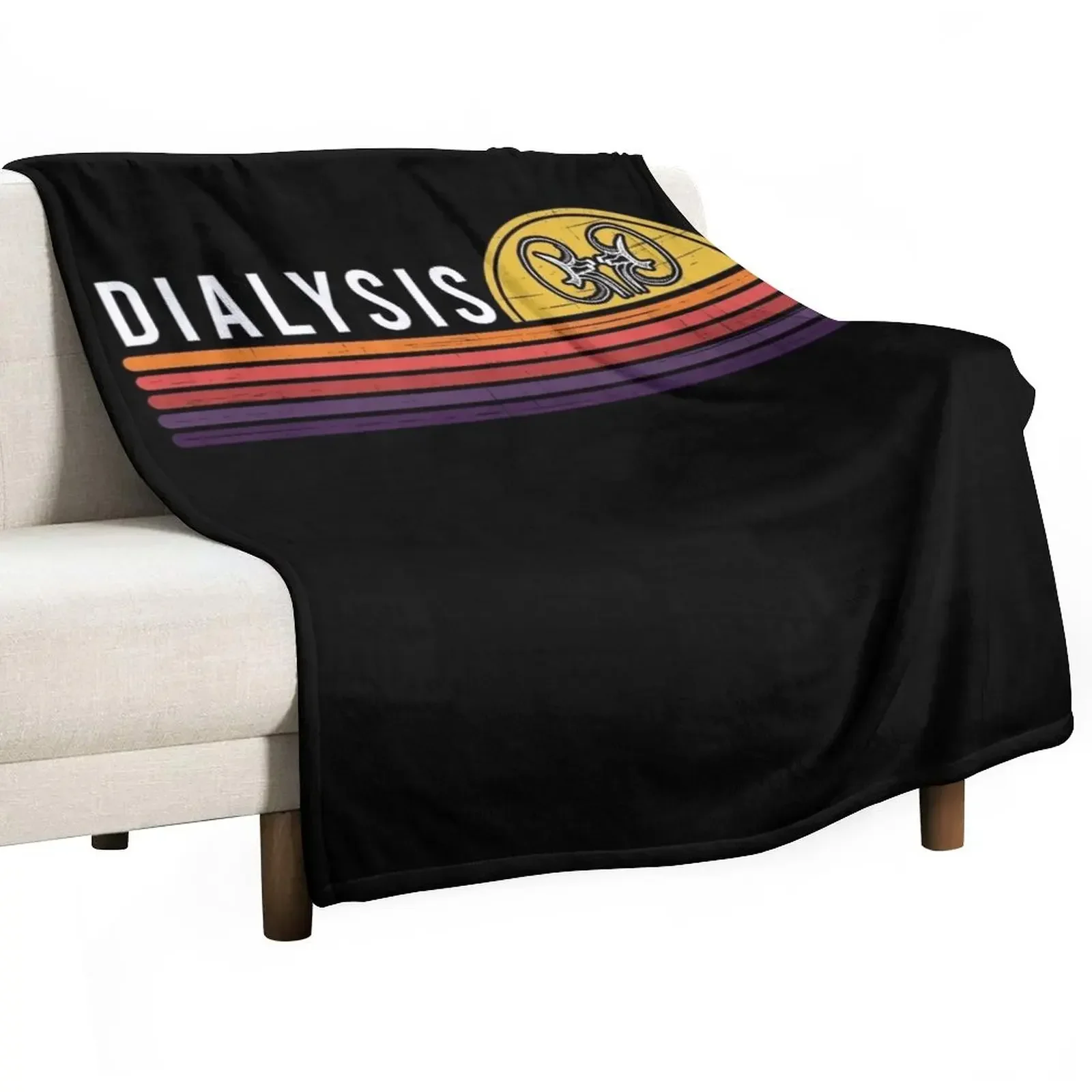 

Dialysis for Dialysis Patient Dialysis Technician Throw Blanket Decorative Sofas Thin Soft Blankets