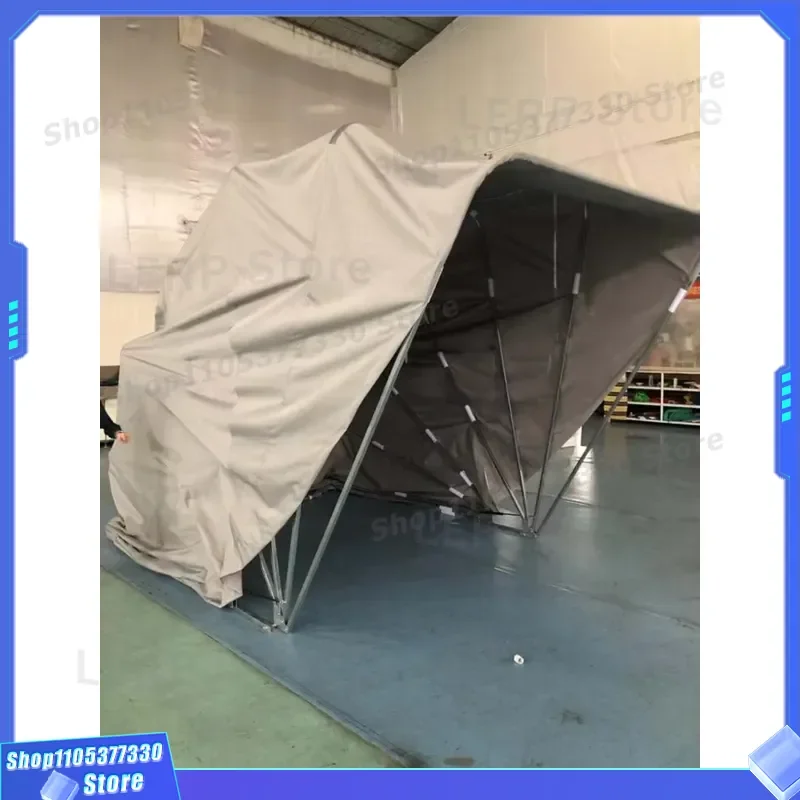 Retractable Car Garage Tent For SUV Outdoor Folding Shade Shelter Portable Vehicle Cover Canopy Auto Protection Awning Sun