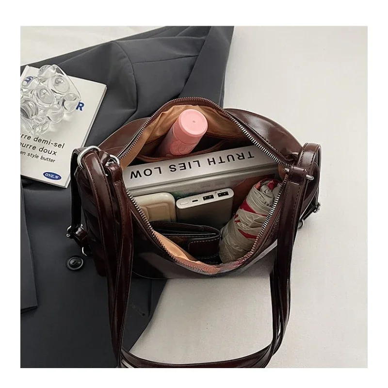 New Fashion Leisure Multi-functional Bag Korean Version Ins Trend All-in-one Shoulder Bag Autumn Winter High-grade Sense Package