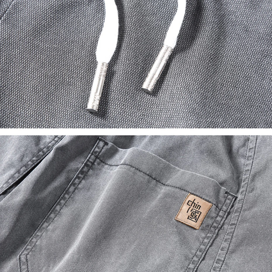 Summer Thin Jeans Men Jogger Pants Plus Size 8XL Fashion Casual Elastic Waist Denim Pants Male