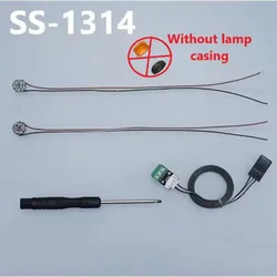 Nooxion Roof Rotating Wick Kit 1/14 Model Car for Tamiya RC Dump Truck SCANIA 770S 8×4 56371 Car Accessories