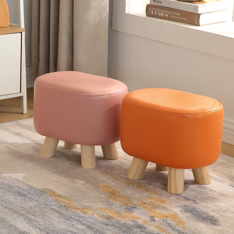 modern-simple-tech-cloth-sofa-stool-home-use-living-room-elliptical-low-stool-creative-small-changing-shoes-stool