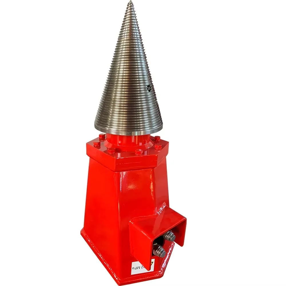 Forestry Machinery Cone Log Splitter with 4000 Nm Torque for Large Logs Mounted Tractor/Excavator/Skid Steer Loader