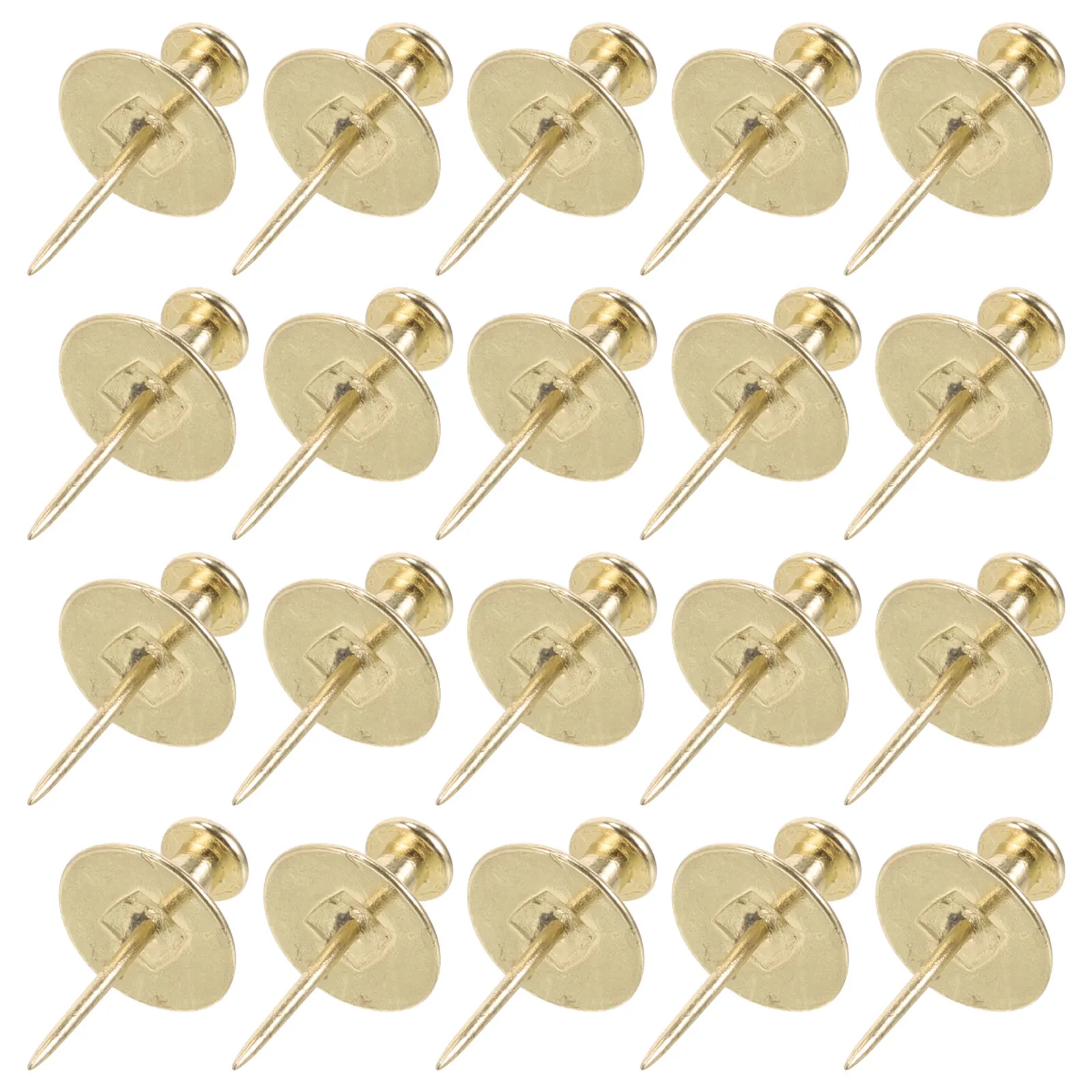 20Pcs Zinc Alloy Metal Picture Hanging Pins Heavy Duty Thumb Tacks for Frames Wall Decor Documents Keys Easy Install