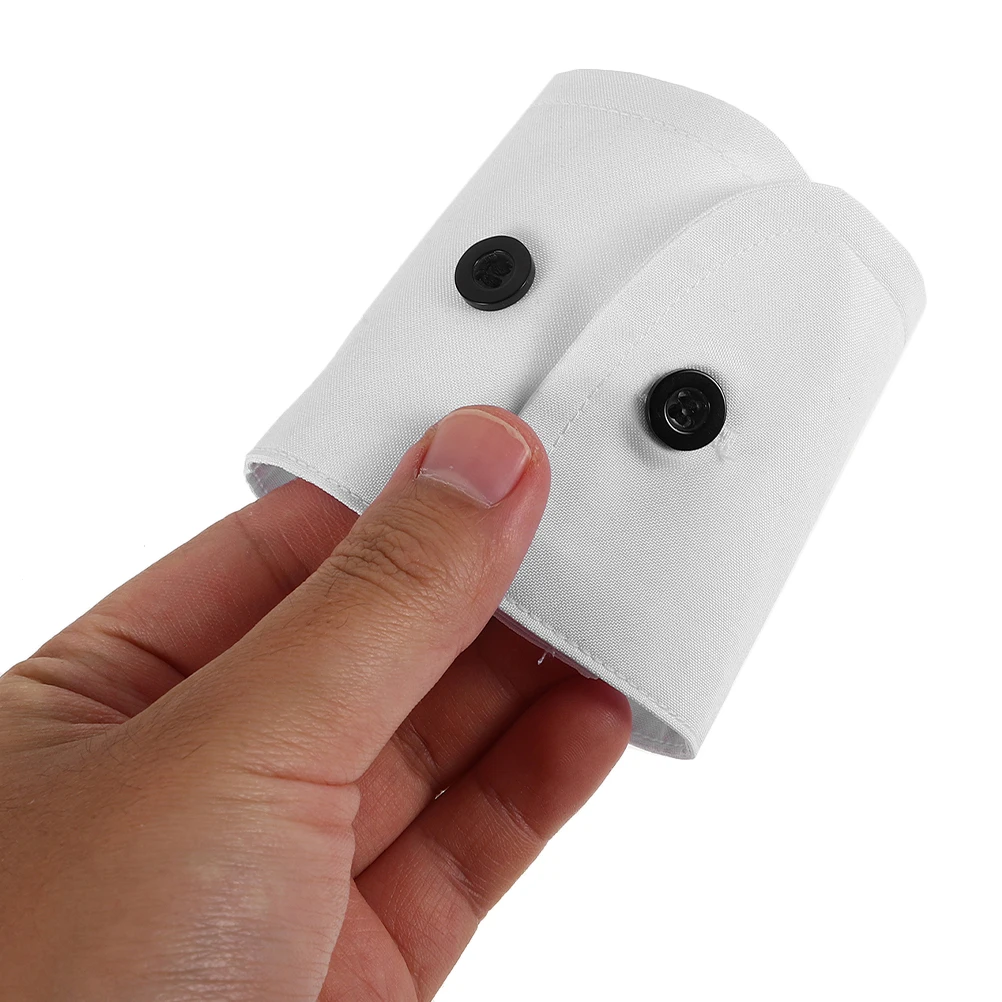 

Белые декоративные манжеты для рук для женщин, съемные, элегантные, для рубашек, платьев, формальных костюмов