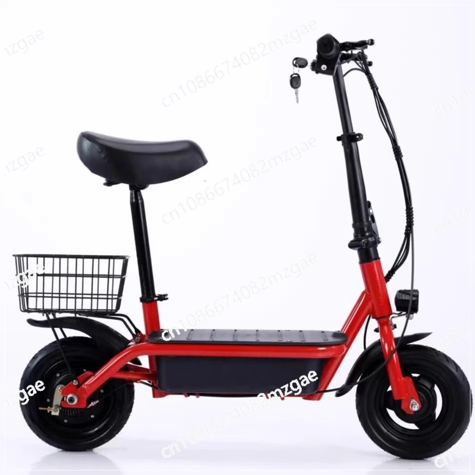 

New small mini adult lithium battery lightweight battery single bicycle folding two wheels
