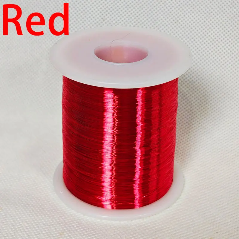 300g/roll QA-1-155 2UEW 0.04 -0.21mm Wire Enameled Copper Wire Magnetic Coil Winding High Temper