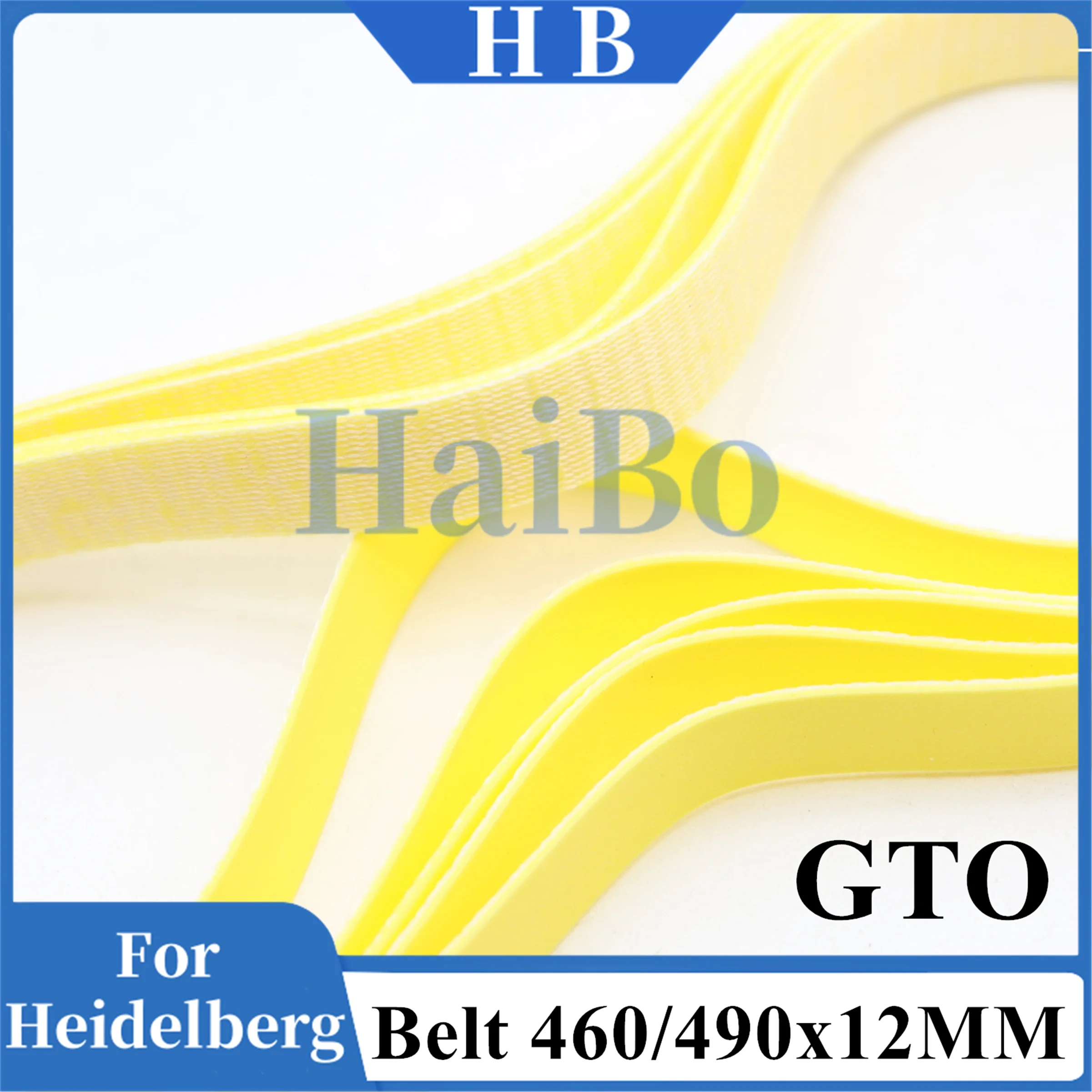HaiBo Migliore Qualità 460x12x1mm 490x12x1mm Cinghia di Trasmissione per GTO46 GTO52 50 Cicli Cinghia Motore Spray Polvere 00.780.0475