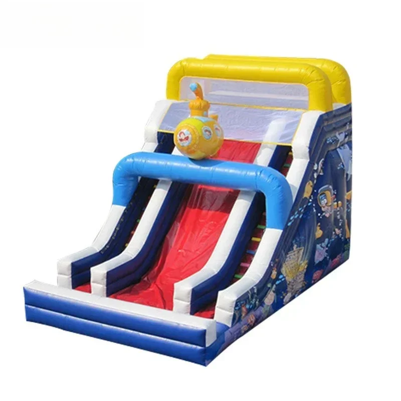 Large amusement inflatable slide, shopping mall children's playground PVC inflatable slide amusement equipment