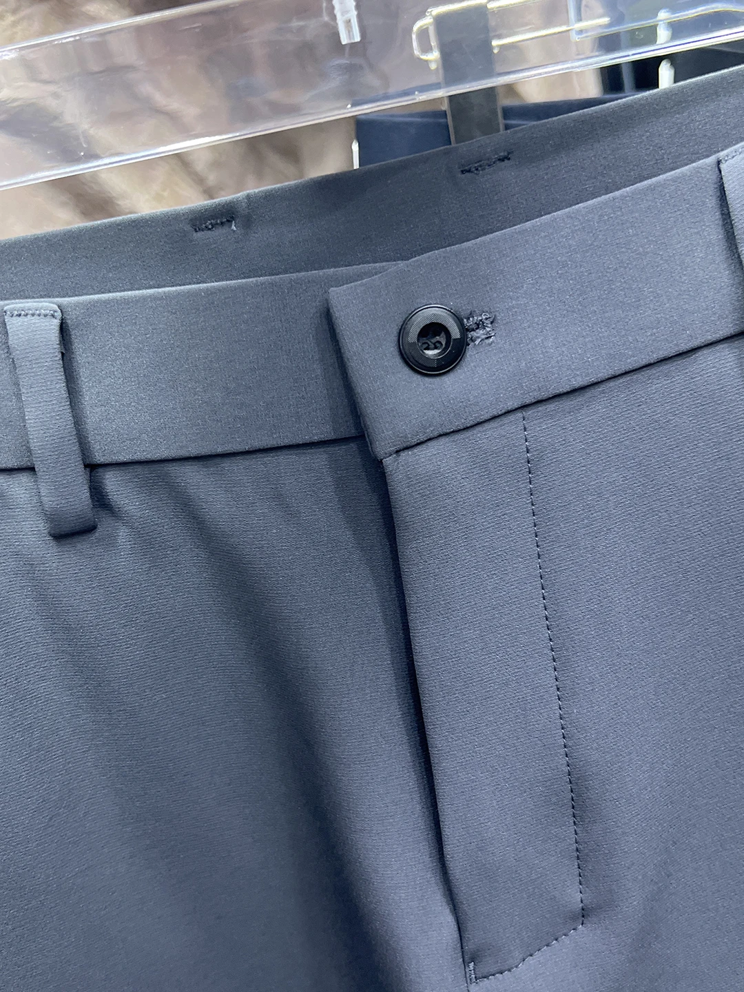 سراويل رجالية كاجوال قابلة للتنفس مبطنة حرارية مريحة وقابلة للتمدد للخريف والشتاء سراويل تقنية مقاومة للماء عالية...