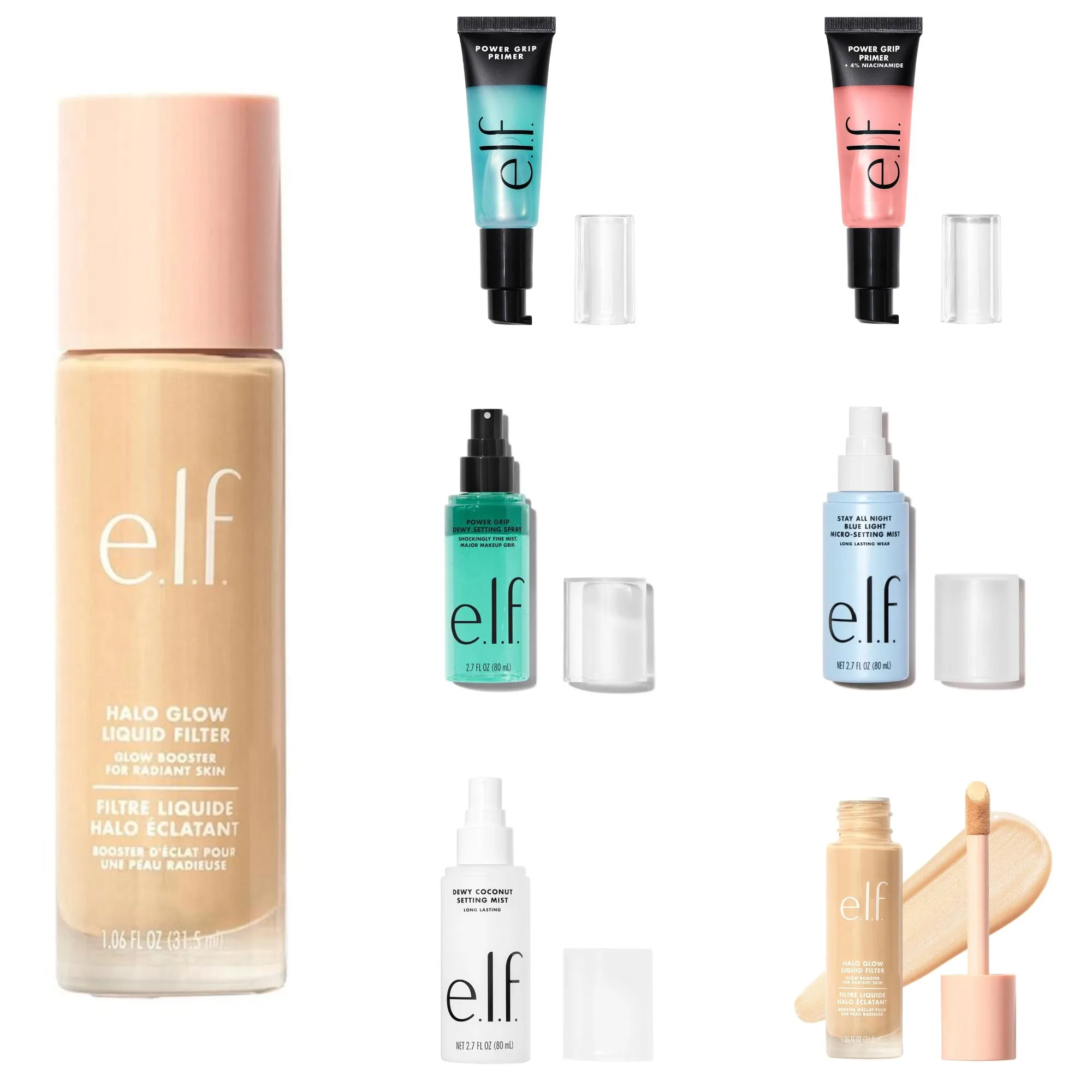 جل التمهيدي القائم على ترطيب الوجه اشراق حمض الهيالورونيك قوة قبضة ترطيب طويلة الأمد ارتداء سطع كونتور ماكياج