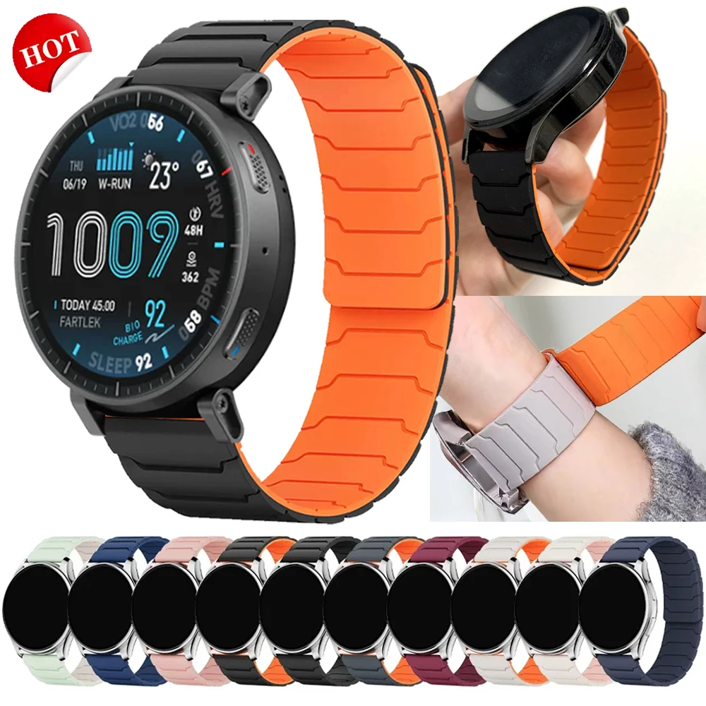 �y�Z�[�����z20mm/22mm �V���R���X�g���b�v AMAZFIT BIP6 Active 2 GTR/GTS 2e 2 3 4 BALANCE 2 ���C�u���X���b�g Amazfit Active Max 48mm �o���h�p