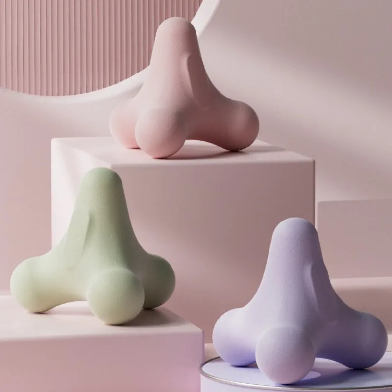 

Массажный мяч для расслабления мышц, 1 шт., четырехсторонний, для снятия боли и фитнеса путем воздействия на акупунктурные точки