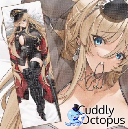 

Anime Azur Lane KMS Bismarck Sexy Dakimakura 2WAY Hing Body Case Japanese Otaku Pillow Cover Bed Linings Gifts Cud