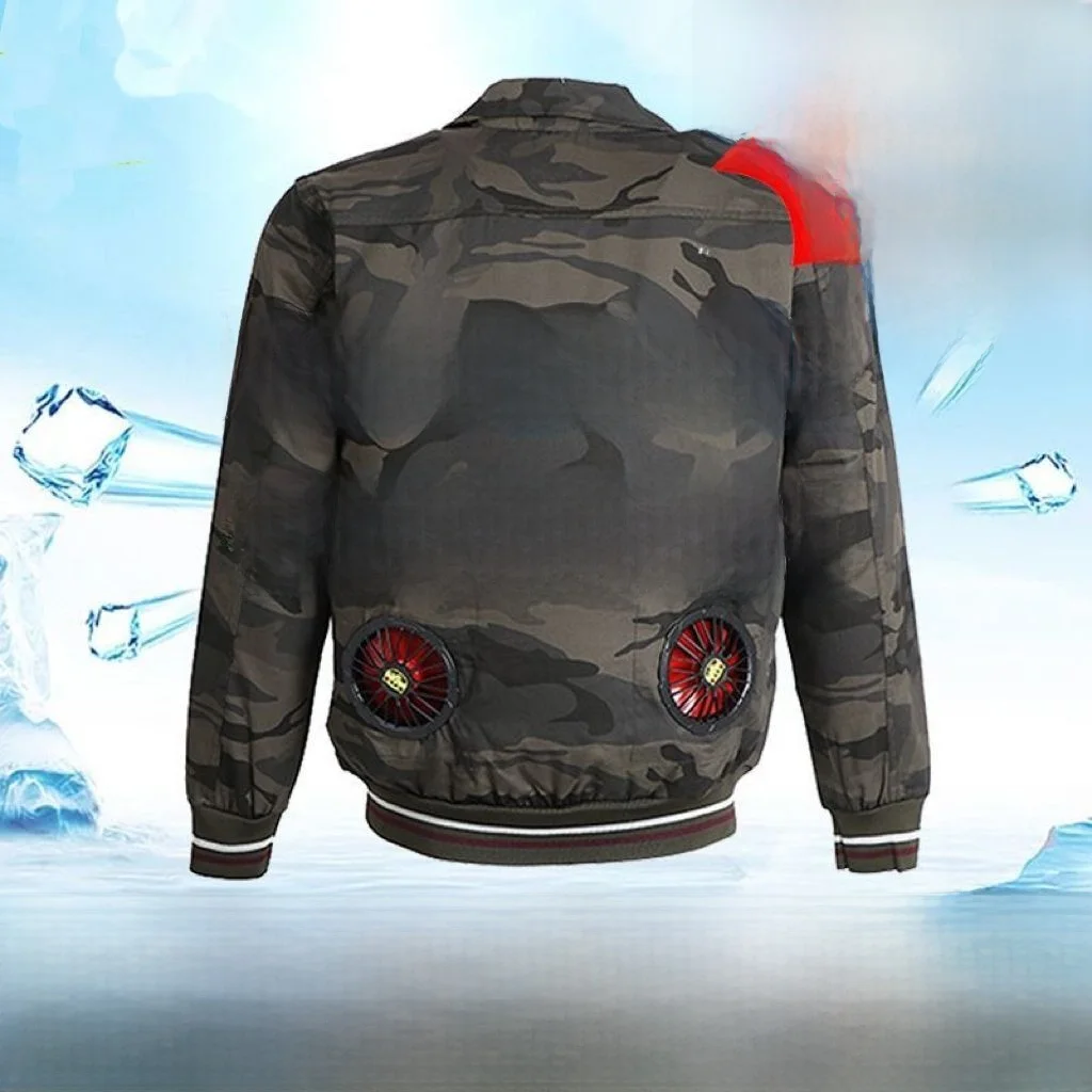 

Air Conditioning Suit Summer Cooling Men's Women's Clothing No Accessories Anti-Heat Reduction Camouflage Workwear Uniform