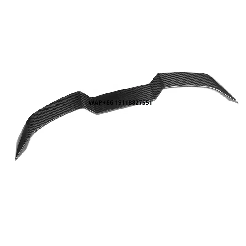 

Dry Carbon Fiber V Style Rear Spoiler for G80 M3 G82 M4 Rear Trunk Wing
