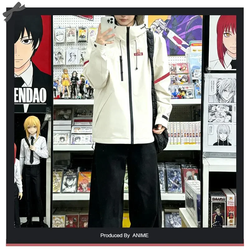 

Reze Himeno Makima Power Denji Anime Cosplay Long Sleeve Jacket Unisex Coat Zipper Hooded Sweatshirt Top Cosplay