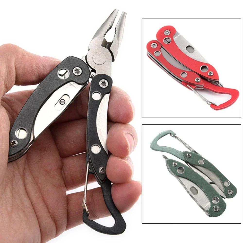 

9in1 Multifunction Portable Tactical Foldable Pocket Knife Pliers Outdoor Survival Camping Hand Tools Travel Kit
