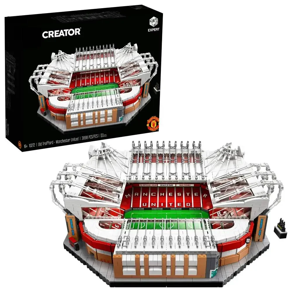 Creator Expert Old Trafford - Manchester United 10272 Building Kit for Adults and Collector Toy(3,898 Pieces)