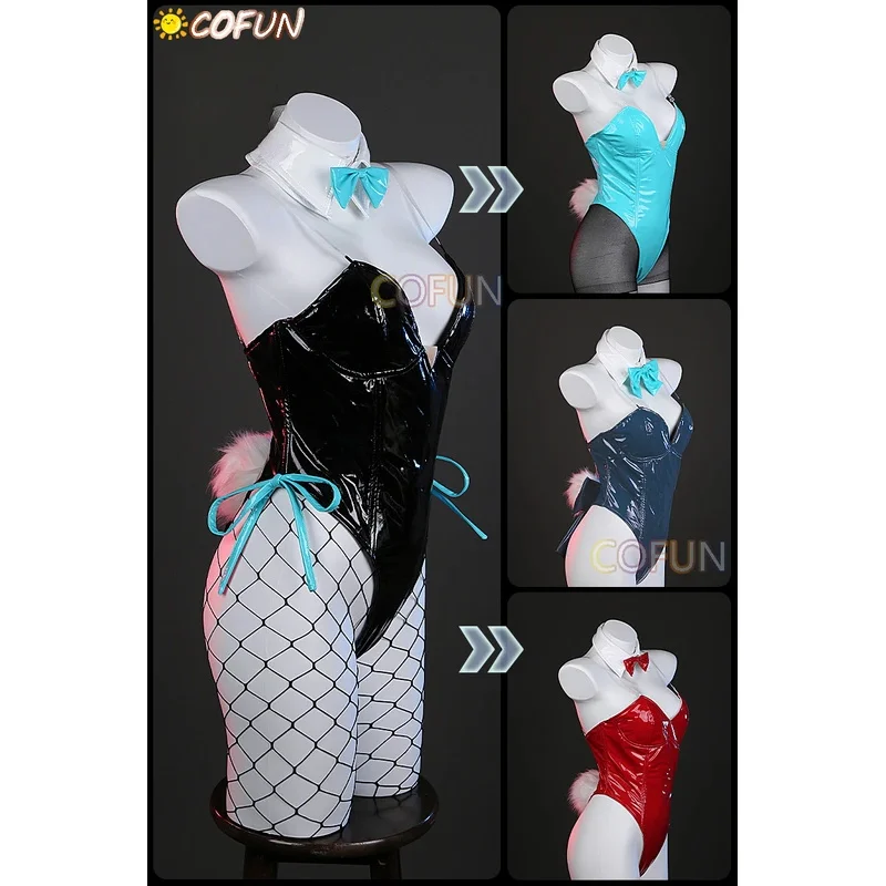 az15COFUN Game Blue Archive ASUMA TOKI/ICHINOSE ASUNA/KAKUDATE KARIN/MIKAMO NERU/MUROKASA AKANE Bunny Girl Cosplay Costume Women