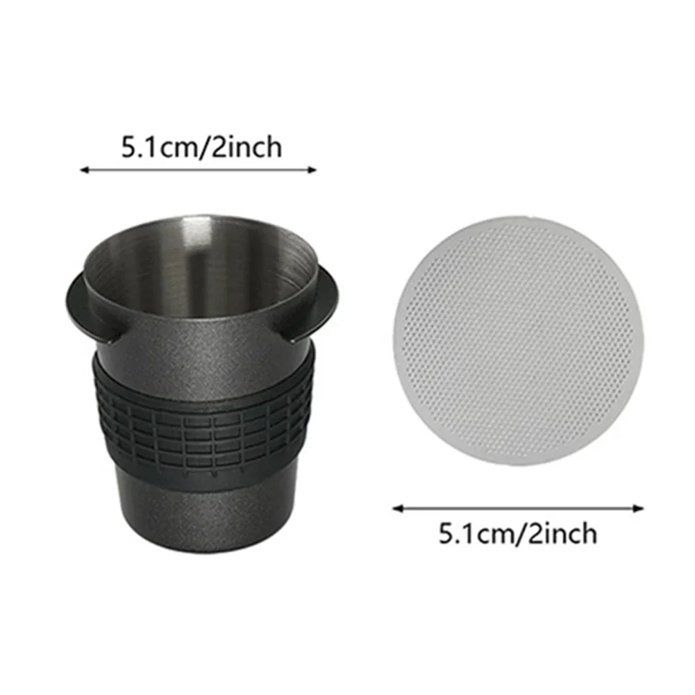 Coffee Dosing Cup Stainless Steel Coffee Distributor For Espresso Machine Coffee Powder Cup Coffee Scent Cup Accessories Coffeew