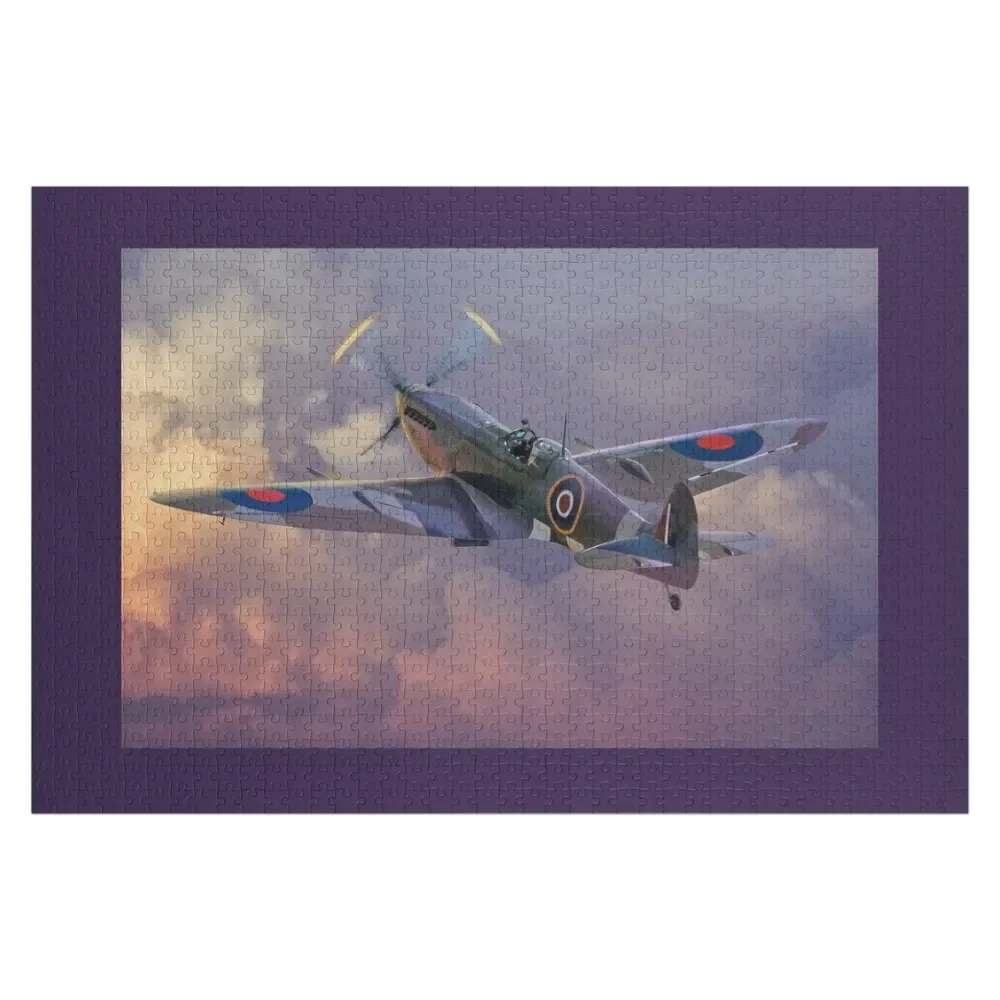 

Spitfire Jigsaw Puzzle Personalized Name Custom With Photo Personalized Gifts Puzzle