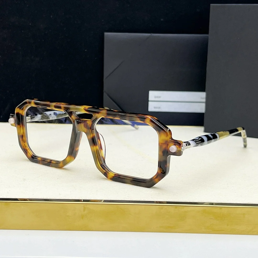 Belight Masker Optik P8 Jerman Desain Matte Buatan Tangan Asetat Pria Wanita Kacamata Retro Antik Lensa Resep