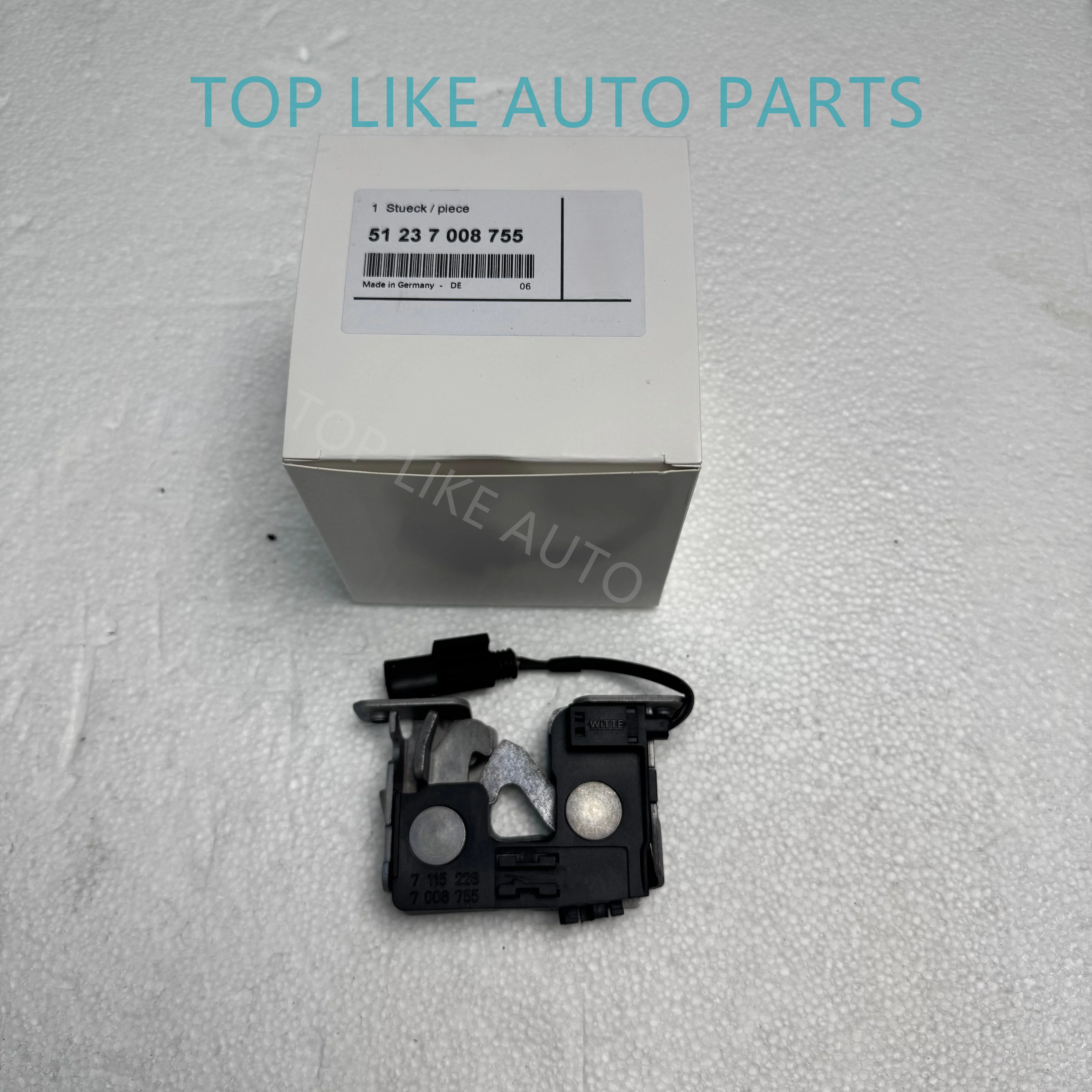 

1PC new OEM 51237008755 Lock Latch Hood For BMW 1 3 5 6 Series X1 X3 E81 E82 E87 E88 E90 E91 E92 E93 E60 E61 E63 E64 E83 E84
