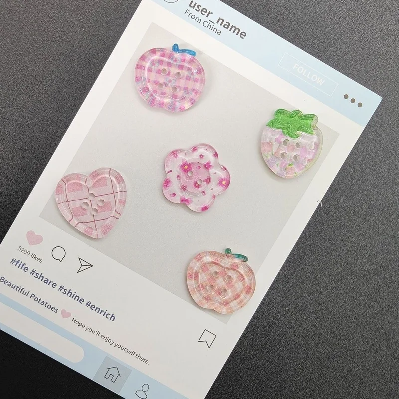 

Clothing Buttons DIY Sewing Handmade Pendant Decoration Sewing DIY Bag Accessories