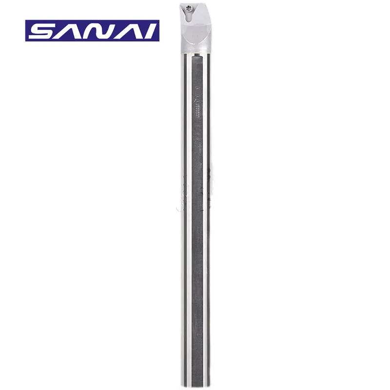 SANAI H-STFCR11/16 High Speed Steel Internal Turning Tool Holder Anti-vibration CNC Lathe Cutting Bar H12M H14N H16Q H18Q H20R