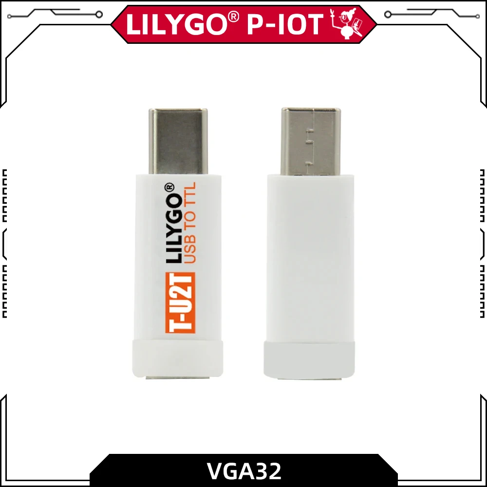 LILYGO® TTGO T-U2T USB a TTL CH9102F, módulo de serie, MINI conector de núcleo de descarga automática para Arduino