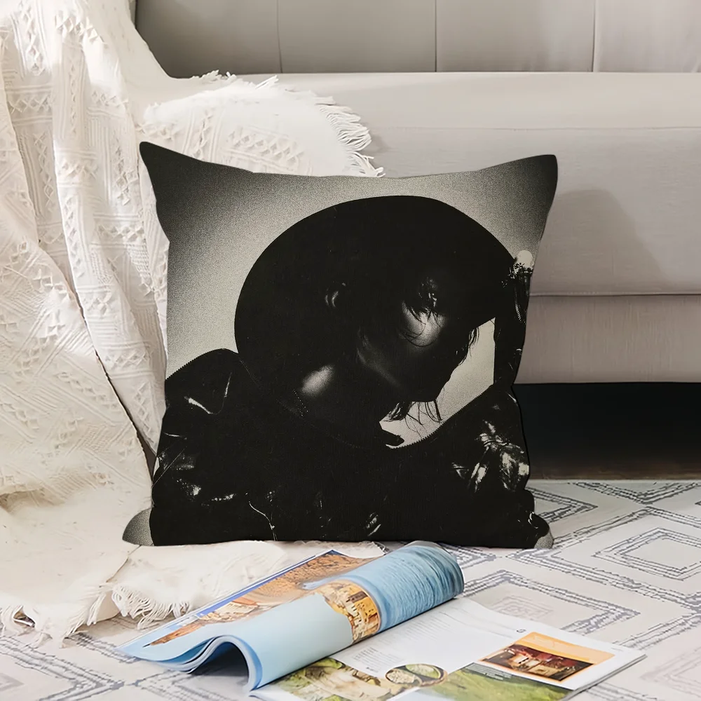 

Наволочка для подушки Music Singer Keshi, офисные подушки, подходят для дивана, автомобиля, спальни, декоративная наволочка