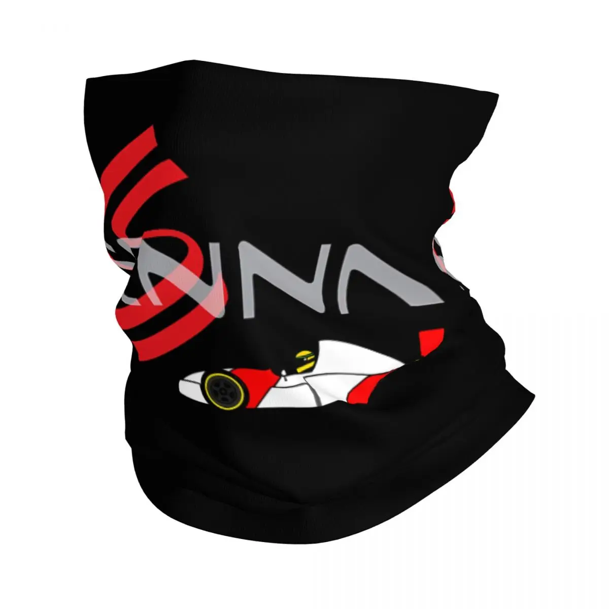 Ayrton Senna Thin Wrap Scarf Bandana Neck Gaiter Face Cover Headband