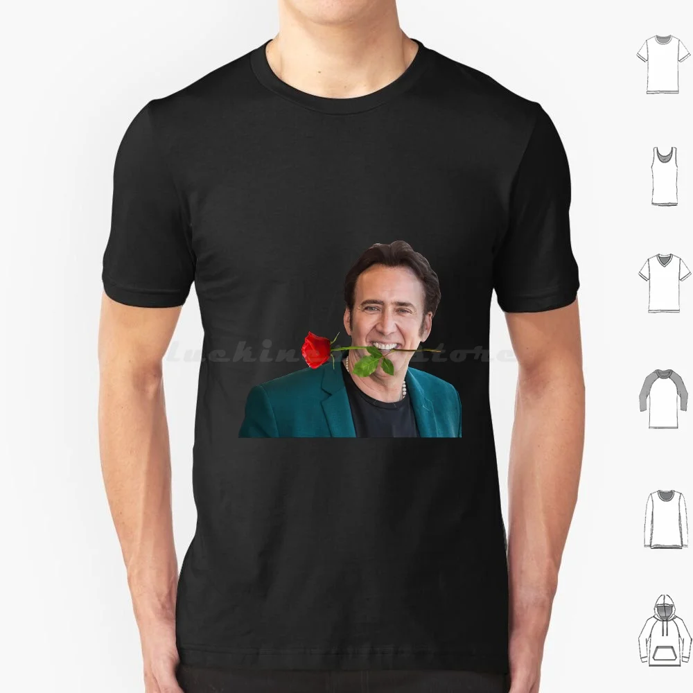 Nicolas Cage Ties The Knot For Fifth Time T Shirt Cotton Men Women DIY Print Nicolas Cage Cage Face Off John Travolta Travolta