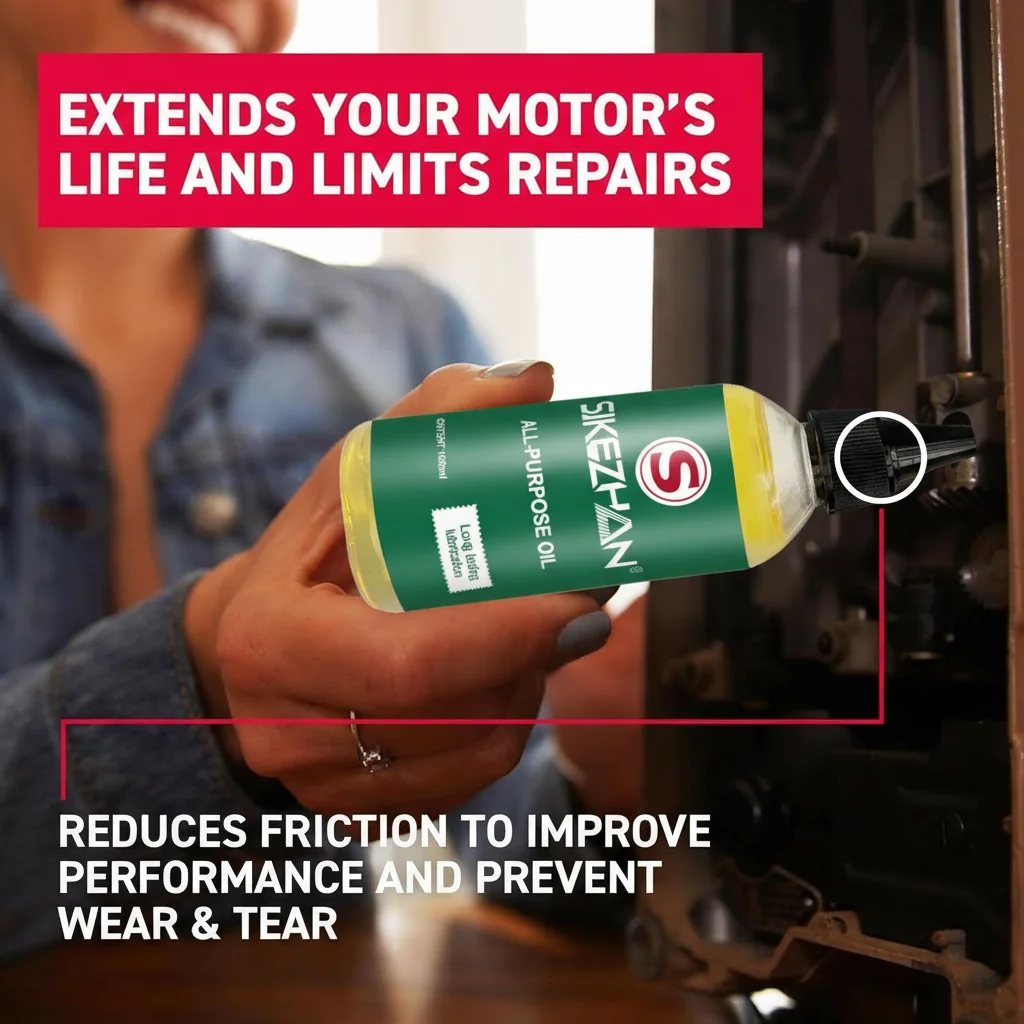 زيت محرك لجميع الأغراض - زيوت التشحيم المضادة للتآكل للمحركات الكهربائية المنزلية والمراوح وآلات الخياطة والأجهزة