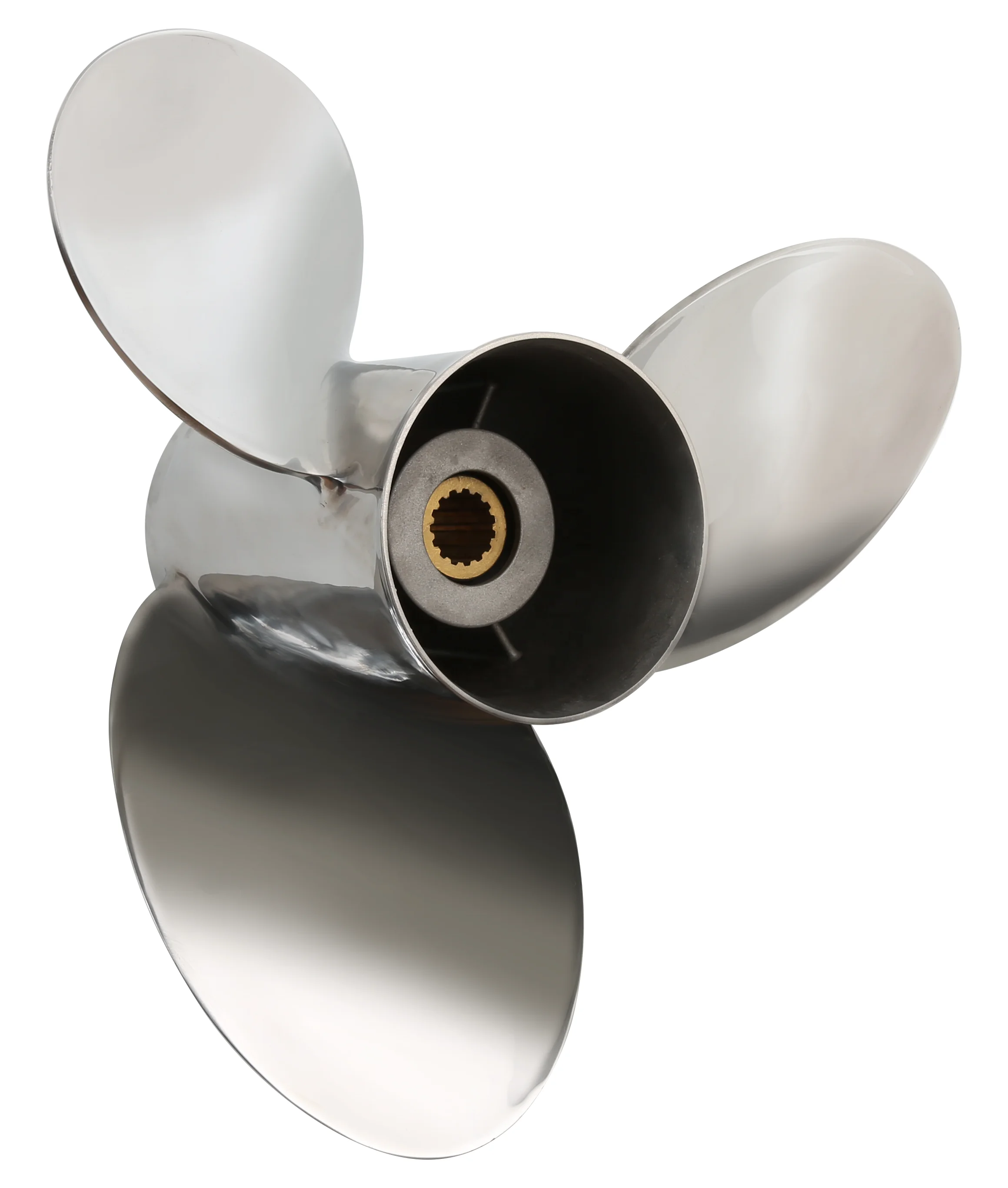 

150-300HP Black Stainless Steel Marine Propellers For YAMAHA Outboard Engine 15 Tooth Spine