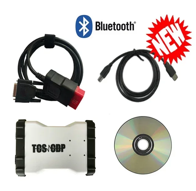 3PCS/Lot Vd Ds150e Cdp with Bluetooth 2021.11 Keygen New Vci Obd2 Diagnostic Tools for Tnesf Delphis Orpdc Car Truck Scanner